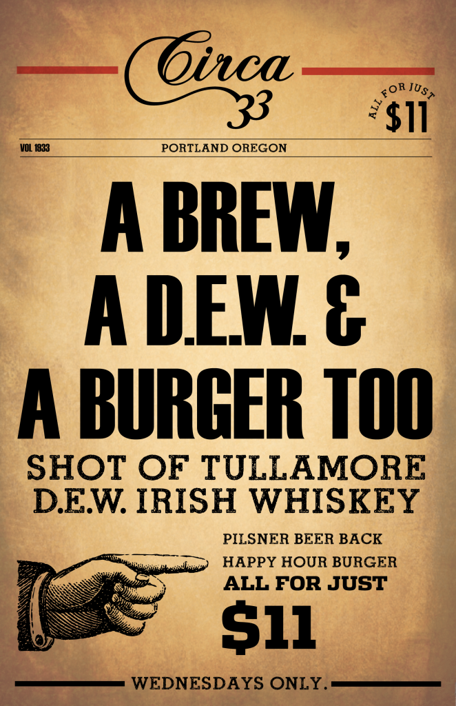 Brew, Dew, Burger Items 141118-01